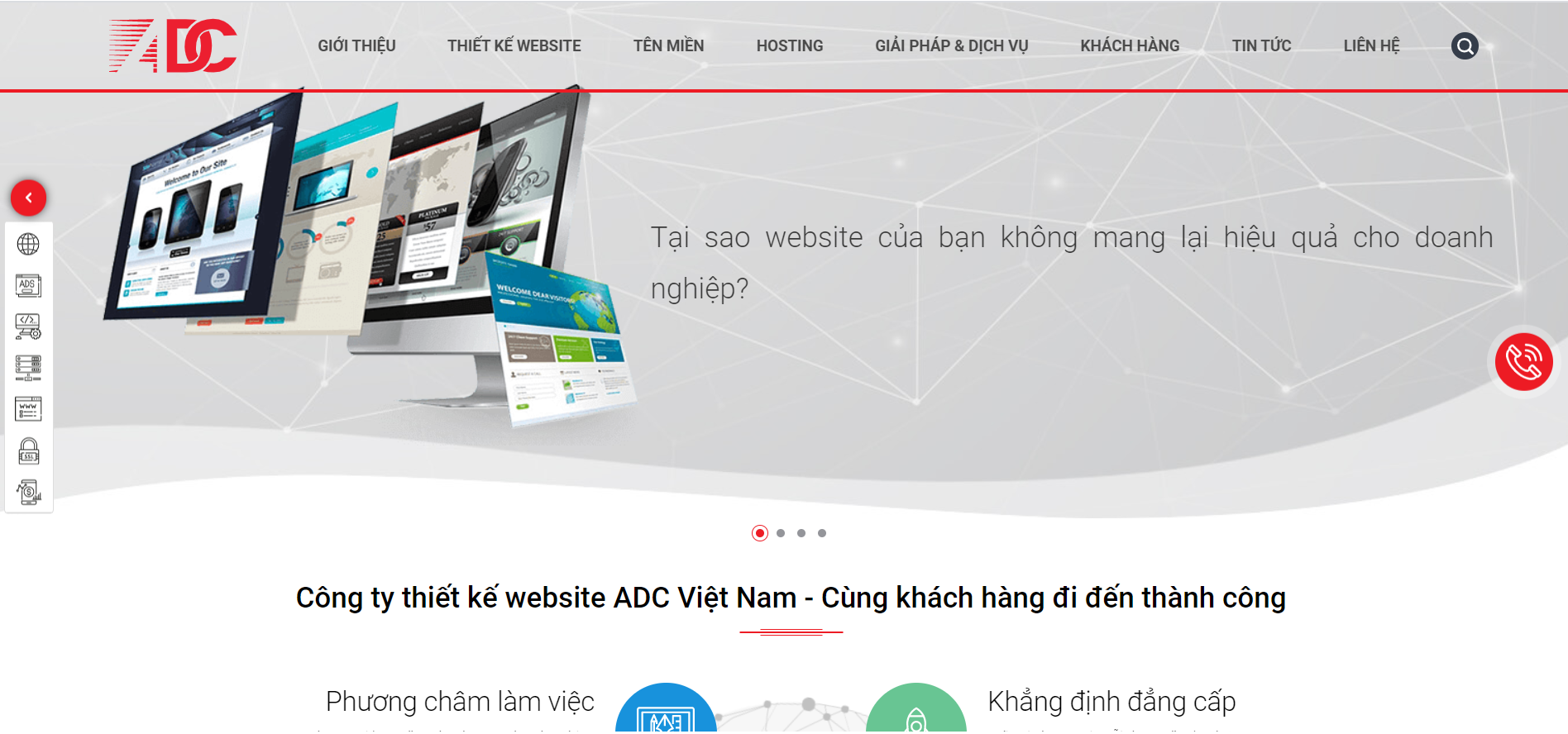 thiết kế website tphcm