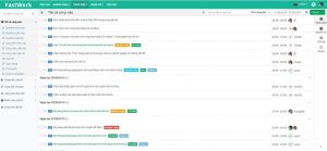 Phần mềm quản lý công việc Fastwork
