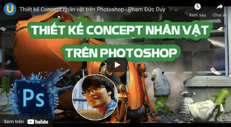 dạy học photoshop online