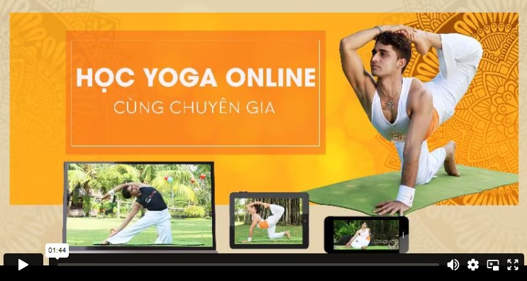 khoá học yoga giảm cân online