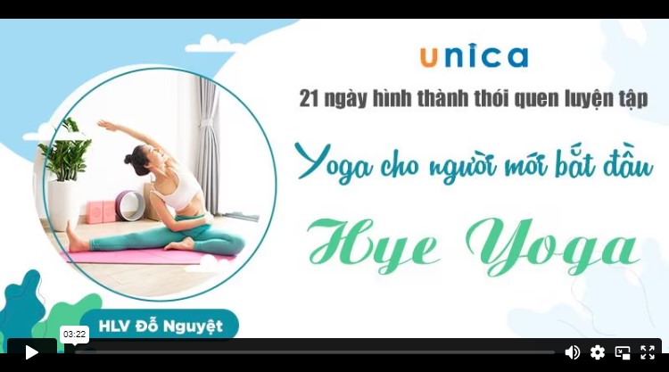 21 Ngày hình thành thói quen luyện tập - Yoga cho người mới bắt đầu - Khóa Học Yoga Chất Lượng