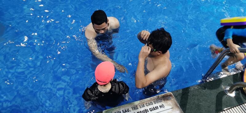 học bơi ở Hà Nội