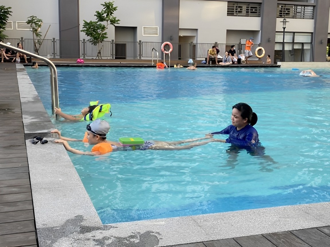 trung tâm dạy bơi Sài Gòn